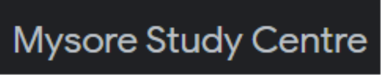 Mysore Study Centre - Kuvempunagar - Mysore