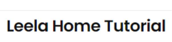 Leela Home Tutorial - Manasagangothri - Mysore