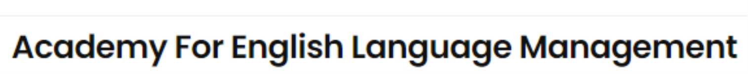 Academy For English Language Management - Ernakulam - Kochi