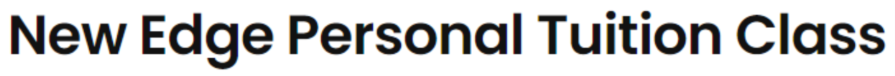 New Edge Personal Tuition Class - Karelibaug - Vadodara