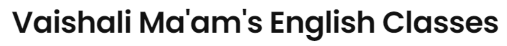 Vaishali Mams English Classes - Bhadran Nagar - Vadodara