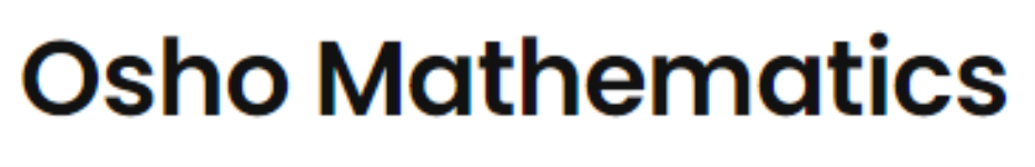 Osho Mathematics - Boring Road - Patna