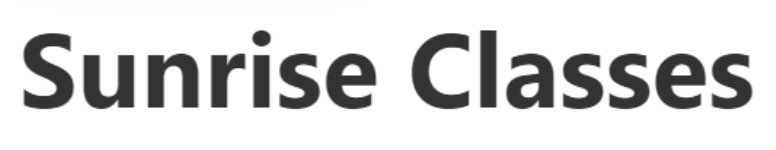 Sunrise Classes - Mathnital - Patna