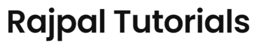 Rajpal Tutorials - Khatiwala Tank - Indore