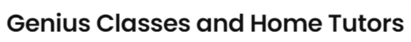 Genius Classes And Home Tutors - Saket Nagar - Indore