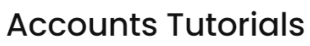 Accounts Tuition Class - Sudama Nagar - Indore