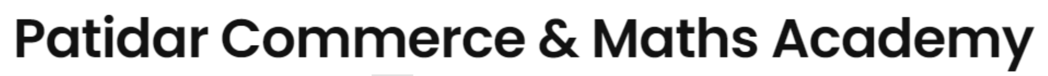 Patidar Commerce & Maths Academy - Sudama Nagar - Indore