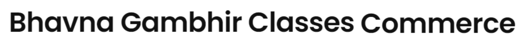 Bhavna Gambhir Classes Commerce - Jhunsi - Allahabad