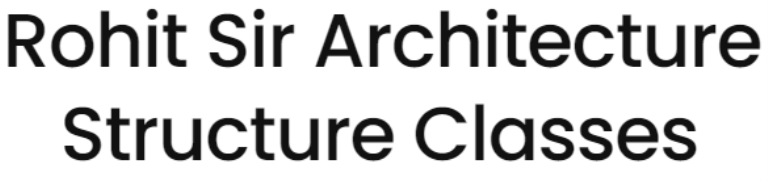 Rohit Sir Architecture Structure Classes - Gadge Nagar - Nagpur