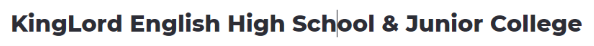 King Lord English High School and Junior College - Kamkerwadi - Pune