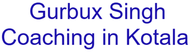 Gurbux Singh Coaching - Kotala - Ludhiana