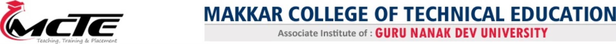 Makkar College - Fountain Chowk - Ludhiana