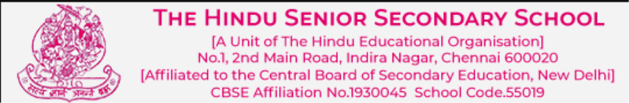 The Hindu Senior Secondary School - Indira Nagar - Chennai