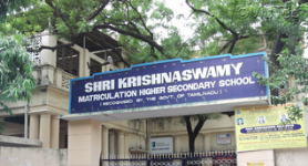 Shri Krishnaswamy Matriculation Higher Secondary School - Nungambakkam - Chennai