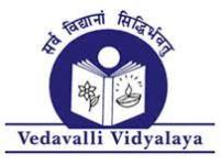 Vedavalli Vidyalaya Senior Secondary School - Walajapet - Chennai