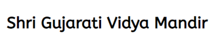 Shri Gujarati Vidya Mandir - Nampally - Hyderabad
