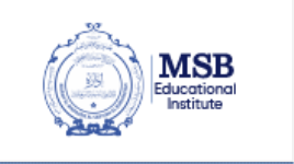 M.S.B. Educational Institute - Bannerghata - Bangalore