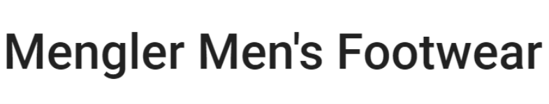 Mengler Footwear