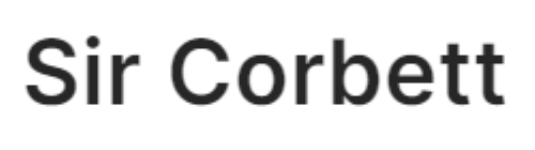 Sir Corbett Footwear