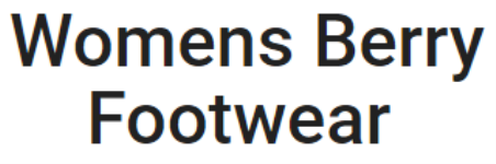 Womens Berry Footwear