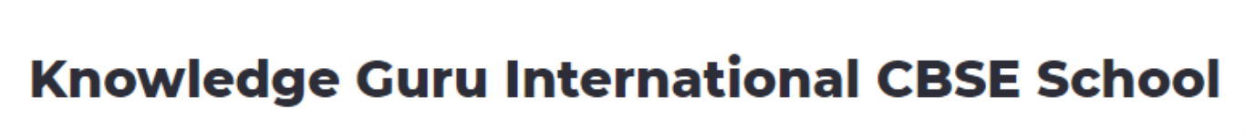 Knowledge Guru International CBSE School - Perur - Coimbatore