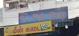 S A Fish Stall - Gandhipuram - Coimbatore