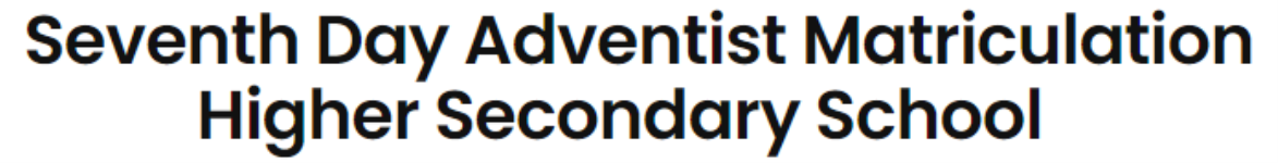 Seventh Day Adventist Matriculation Higher Secondary School - Vepery - Chennai