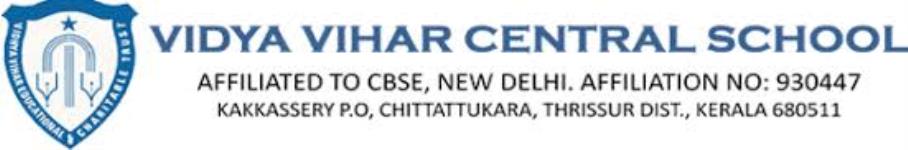 Vidhya Vihar Central School - Kakkassery - Thrissur