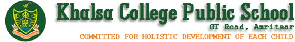 Khalsa College Public School - GT Road - Amritsar