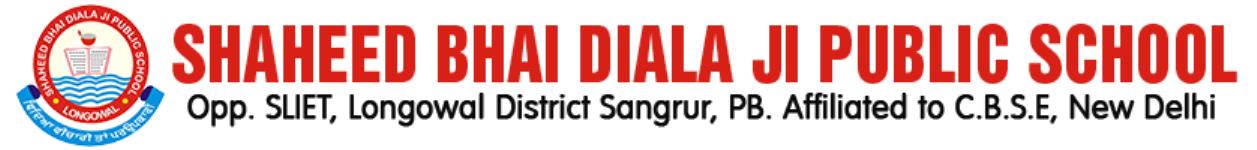 Shaheed Bhai Dialaji Public School - Rayya - Amritsar