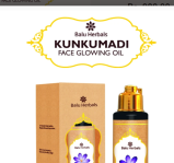 Kunkumadi Face Glowing Oil