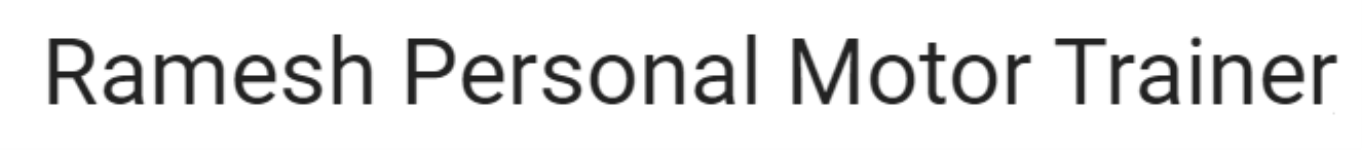 Ramesh Personal Motor Training School - Wadala - Mumbai
