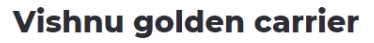 Vishnu Golden Carrier - Jaipur