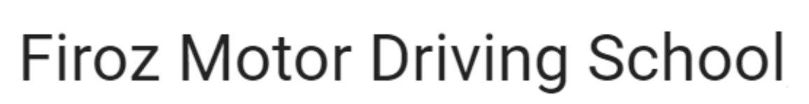 Firoz Motor Driving School - Mukund Nagar - Pune