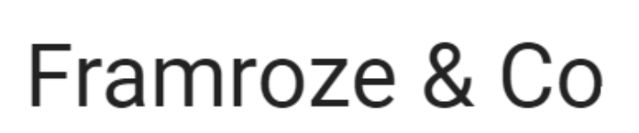 Framroze & Co - Walkeshwar Road - Mumbai
