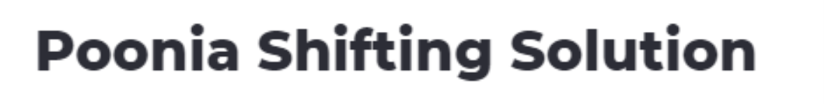 Poonia Shifting Solution - Chinchwad - Pune