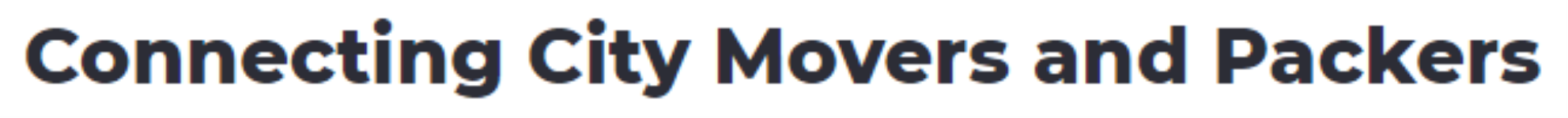 Connecting City Movers and Packers - Kodhwa Budruk - Pune