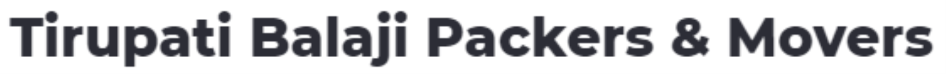 Tirupati Balaji Packers & Movers - Vadgaon Sheri - Pune