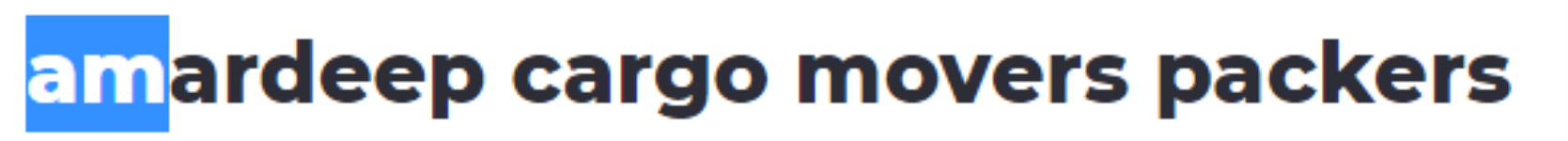 amardeep cargo movers packers - Uttam Nagar, Delhi