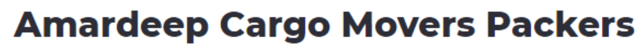 Amardeep Cargo Movers Packers - RK Puram West, Delhi