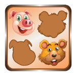 Match Shadow for Kids Puzzle