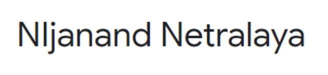 Nijanand Netralaya - Lal Darwaza - Surat