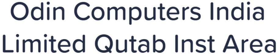 Odin Computers India Limited Qutab Inst Area - Qutab Institutional Area - Delhi