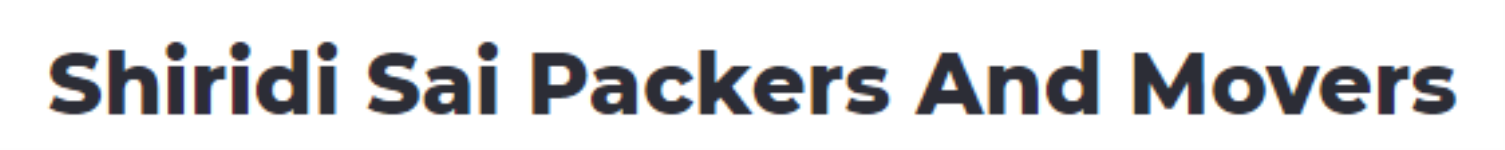 Shiridi Sai Packers & Movers - Kothapet - Hyderabad