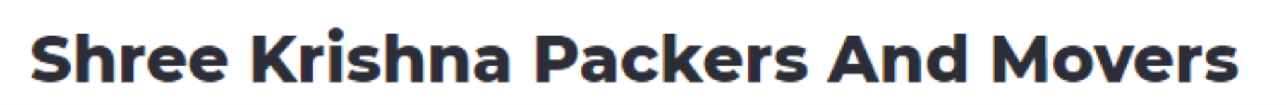 Shree Krishna Packers And Movers - Old Bowenpally - Hyderabad