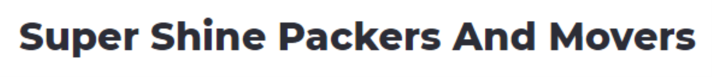 Supershine Packers And Movers - Bowenpally - Hyderabad