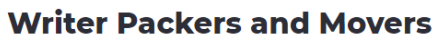 Writer Packers and Movers - Old Bowenpally - Hyderabad