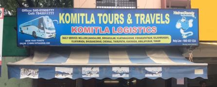 Komitla Tours & Travels - Sanjeeva Reddy Nagar - Hyderabad