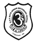 DAV Boys Senior Secondary School - Gopalapuram - Chennai