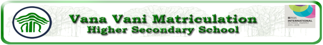 Vanavani Matriculation Higher Secondary School - Guindy - Chennai
